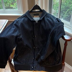 Men's Black Denim Jacket